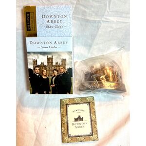 Downton Abbey Deluxe Mega Kit Snow Globe and‎ Wit & Wisdom Book Set 2014